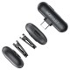 Бездротовий мікрофон ACEFAST R1 wireless lavalier microphones AI Type-C 2 мікрофона Black